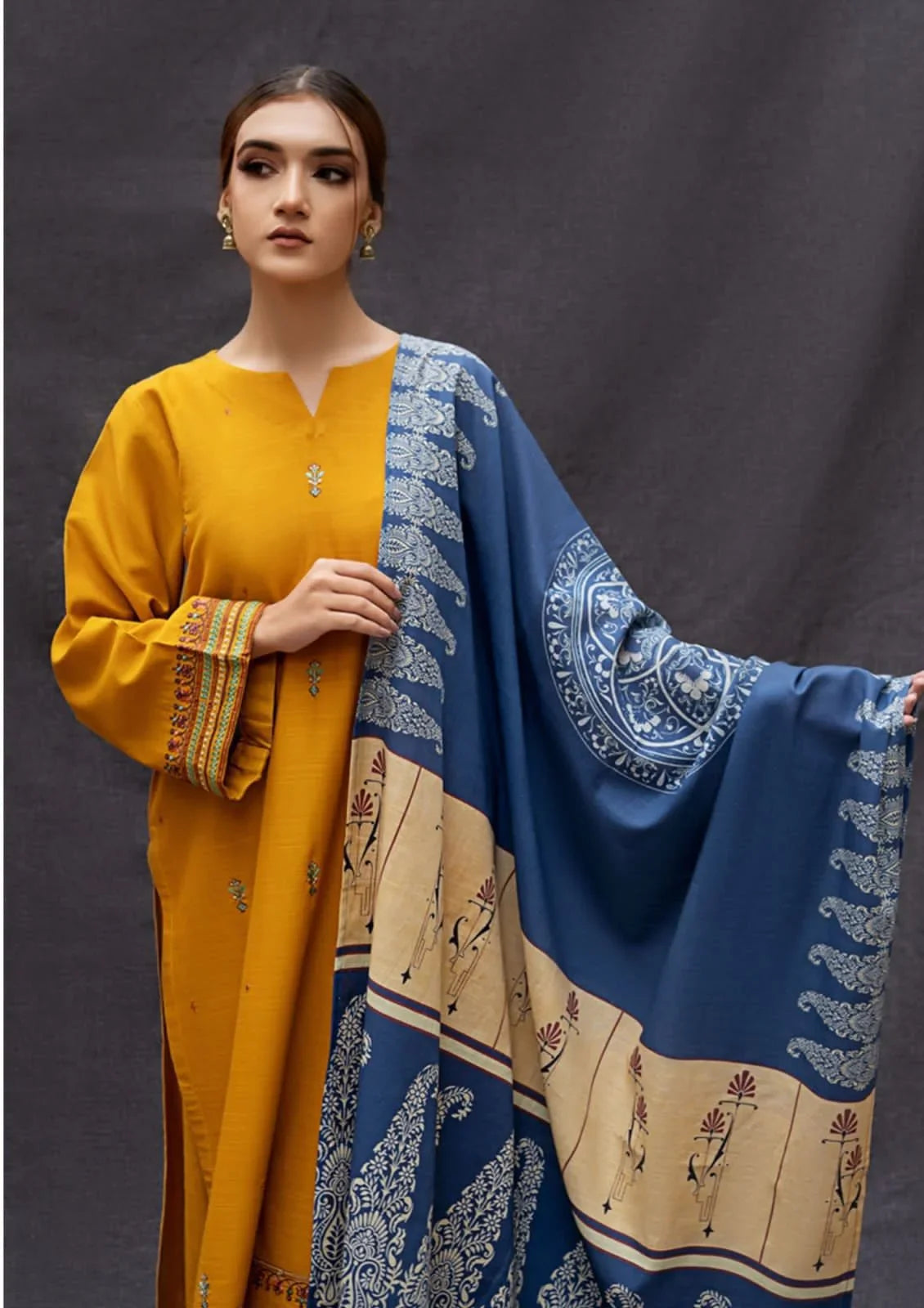 URGE DHANAK 3PC | EMBROIDERY | D#167