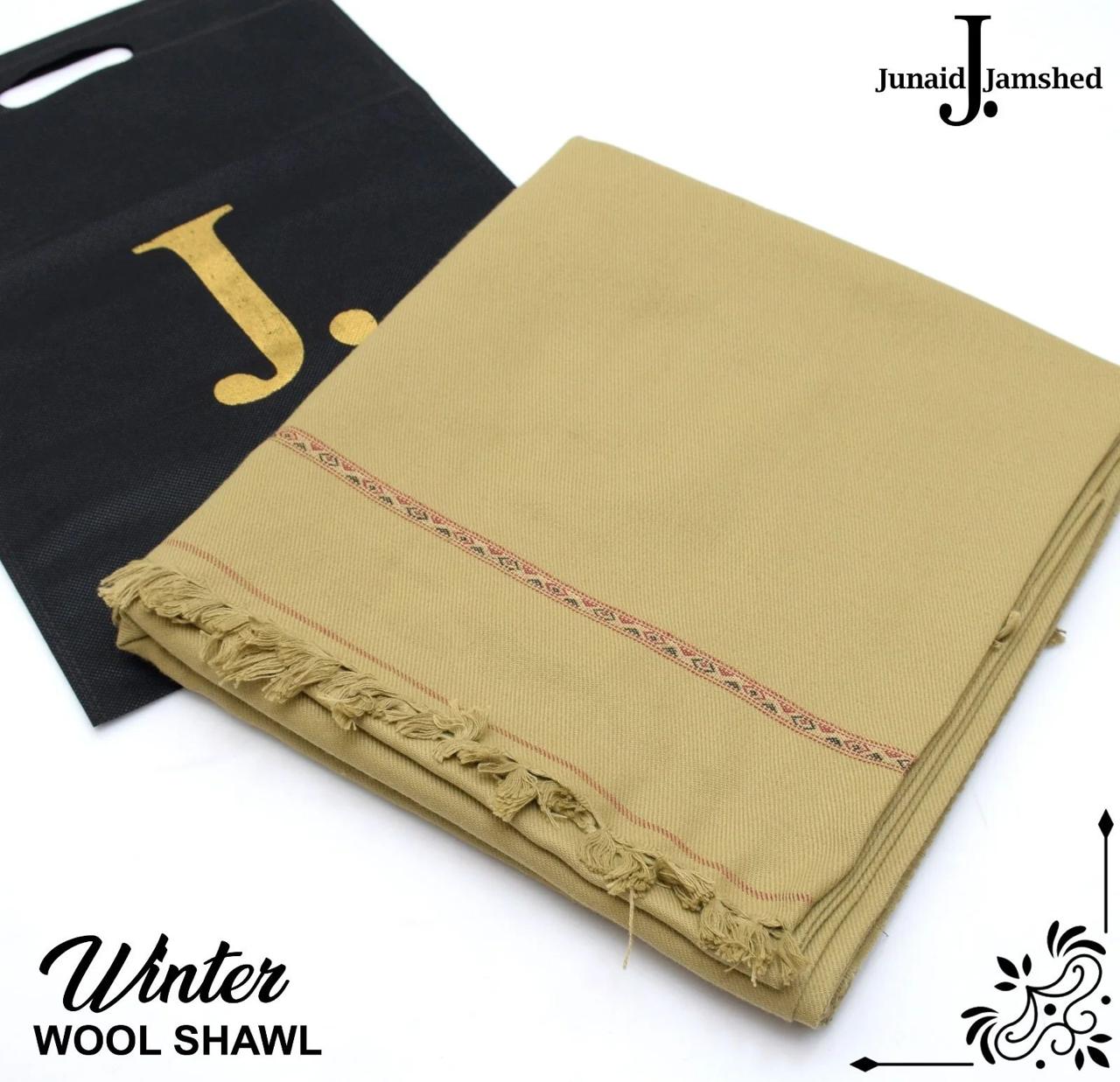 J. MEN'S WOOL SHAWL CAMEL.