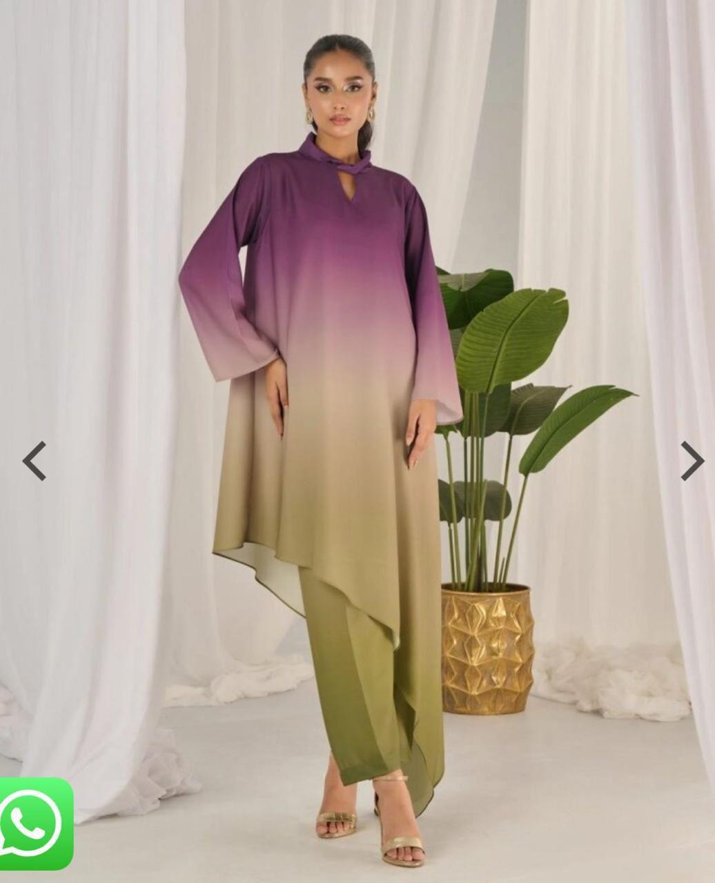 IZNIK SHAMOOZ SILK UNSTITCHED 3PC D-004