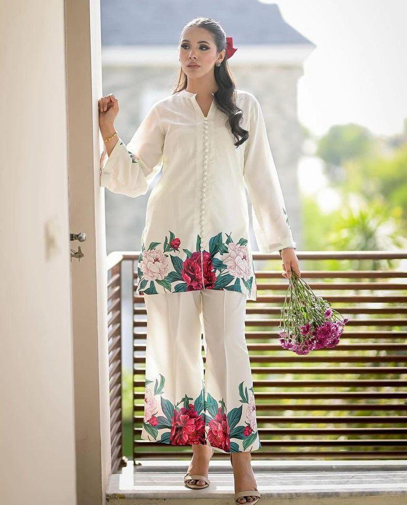 IZNIK SHAMOOZ SILK UNSTITCHED 3PC D-018