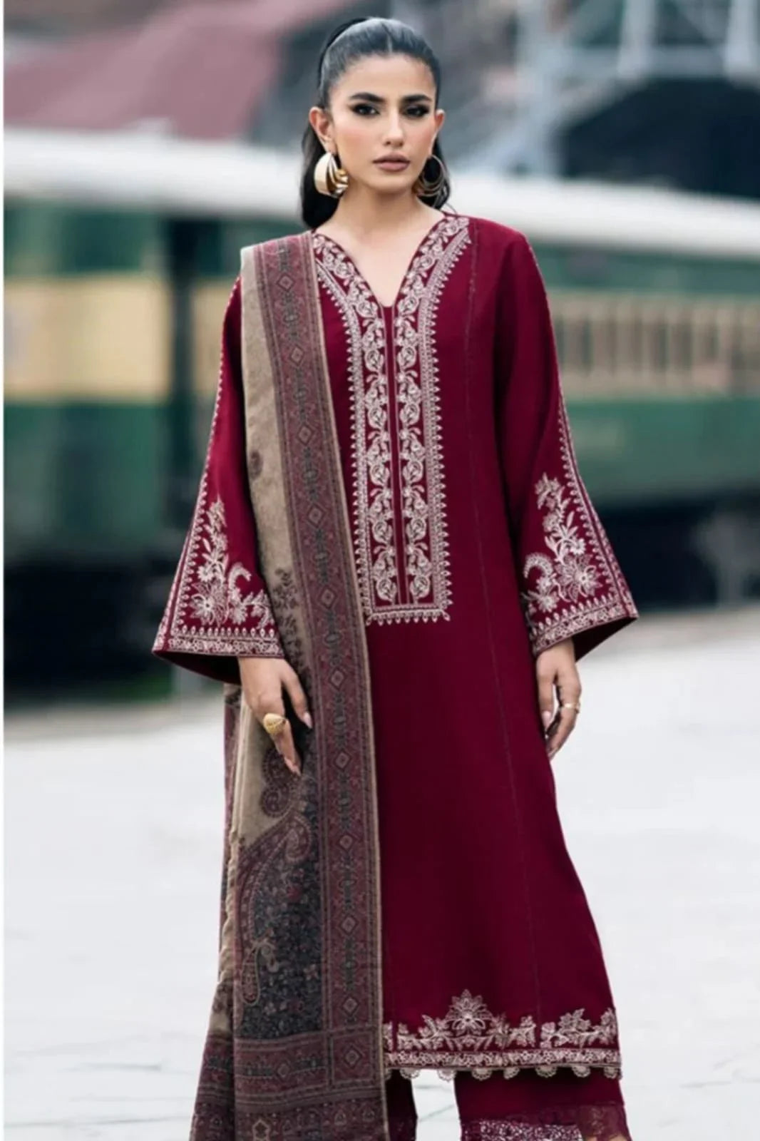 IZEL DHANAK 3PC | EMBROIDERY | FF#7519